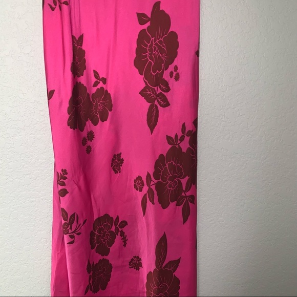 Zara NEW NWT Lingerie Style Floral Print Dress Small Medium 8316/384 - Picture 6 of 11